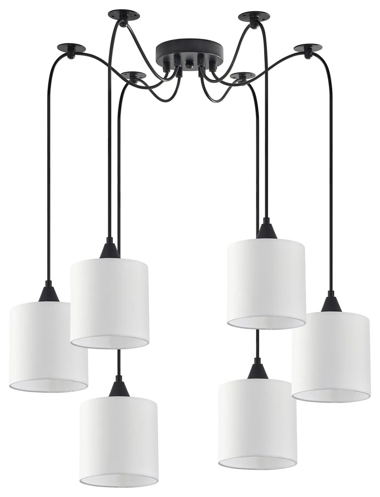Φωτιστικό Οροφής SE21-BL-B10-BL6-SH1 ADEPT PENDANT White Shade Pendant + - 77-9024 - 51W - 100W - 77-9024