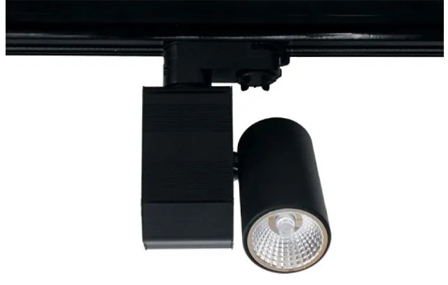 Σποτ Ράγας LED 13W Τριφασικό 6500K Φ5,5cm Miranda 55-1 Interlight-19571-Αλουμίνιο 19571