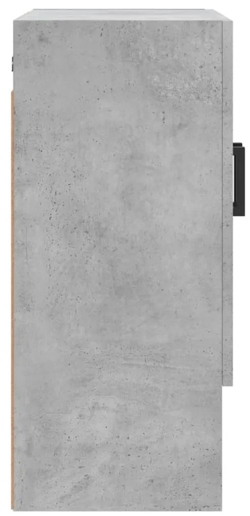 vidaXL Ντουλάπι Τοίχου Γκρι Σκυρ. 60x31x70 εκ. Επεξεργασμένο Ξύλο