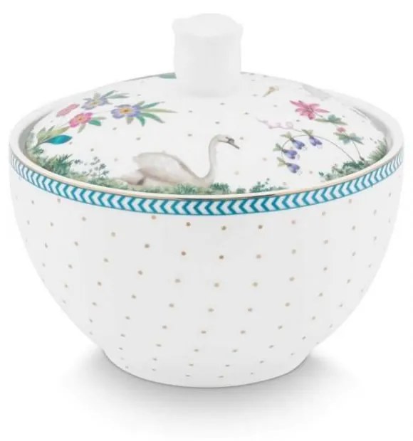 ΔΟΧΕΙΟ ΖΑΧΑΡΗΣ 300ml PIP STUDIO - JOLIE DOTS GOLD
