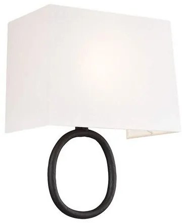Απλίκα Φωτιστικό Τοίχου 1xE27  Μαύρο  Indo FE-INDO1 Elstead Lighting-FE-INDO1-Μαύρο FE-INDO1