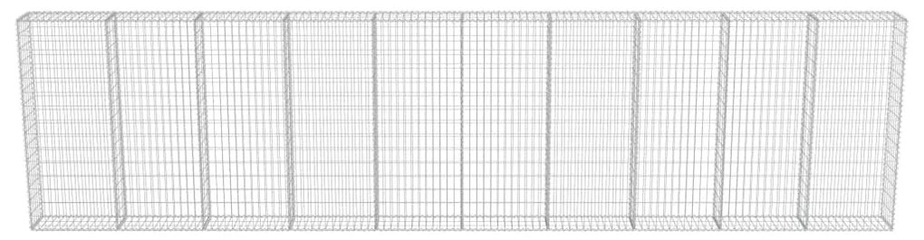 ΣΥΡΜΑΤΟΚΙΒΩΤΙΟ ΤΟΙΧΟΣ 600X30X150 ΕΚ. ΓΑΛΒΑΝ.ΧΑΛΥΒΑΣ + ΚΑΛΥΜΜΑΤΑ 143585