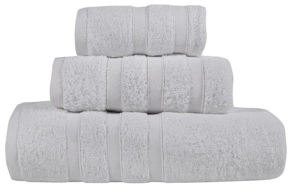 Πετσέτα Prestige 1160 White Das Home Προσώπου 50x90cm 100% Cotton