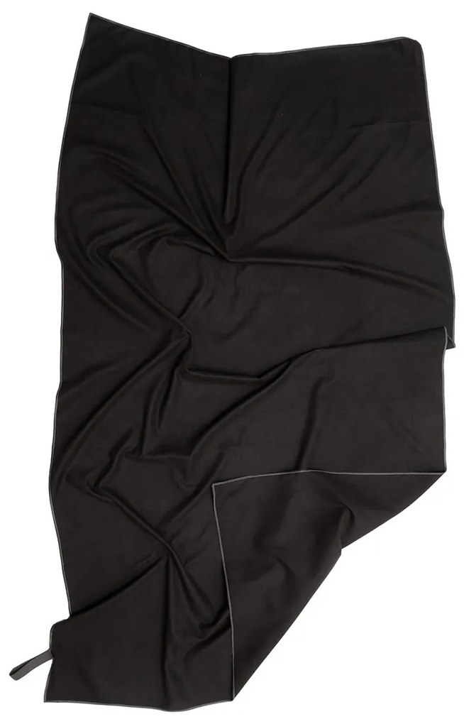 Πετσέτα Microfiber (90x160) Viopros Microfiber Μαύρο