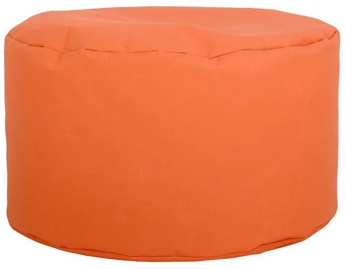 Πουφ Cube Fylliana Στρογγυλό Πορτοκαλί 60x60x40 εκ. 60x60x40 εκ.