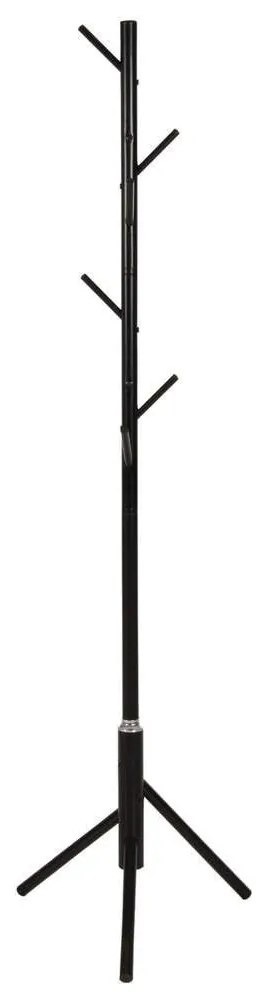 Καλόγερος 8 Σημείων Κρέμασης HM9574.01 48x48x173cm Μεταλλικός Black Metal