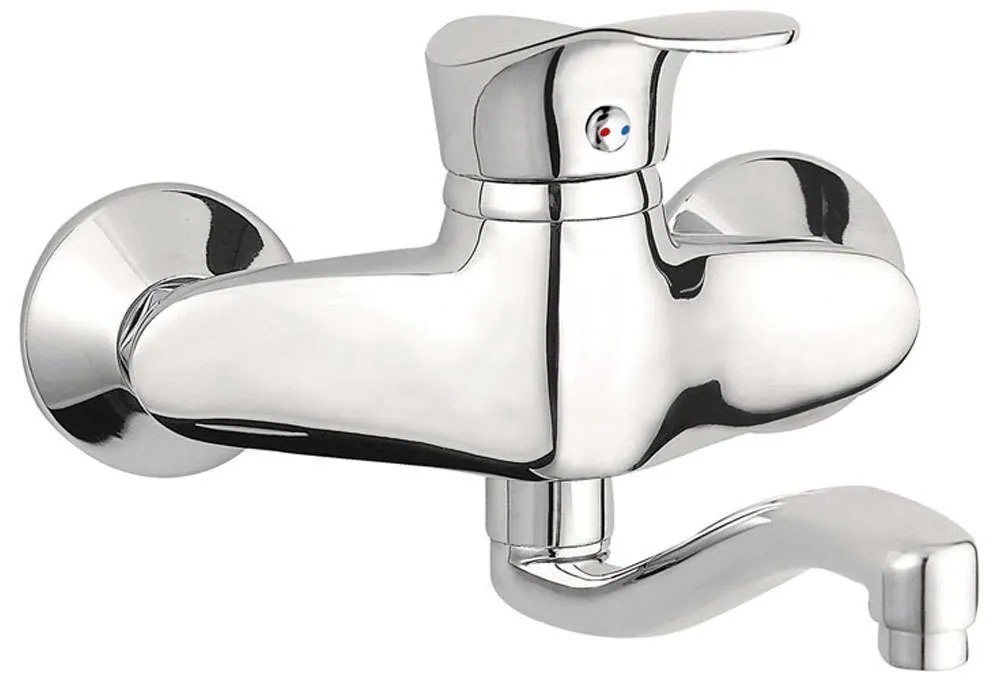 Μπαταρία Νιπτήρος Εντοιχισμού Padwa BTP3 Chrome Ferro Metal