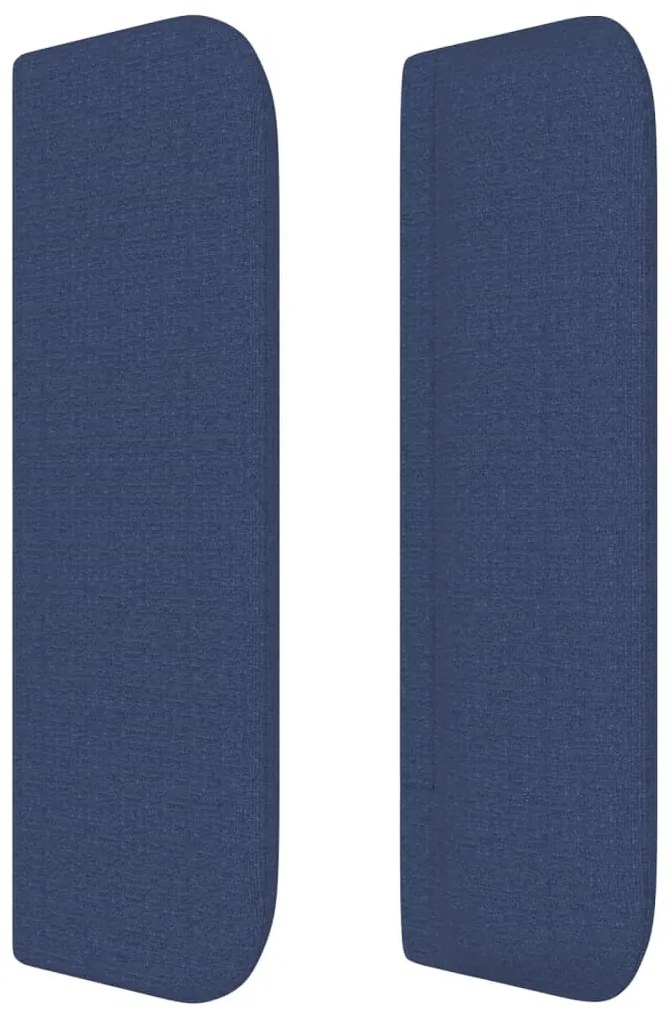 vidaXL Κεφαλάρι με Πτερύγια Μπλε 147x16x78/88 εκ. Υφασμάτινο