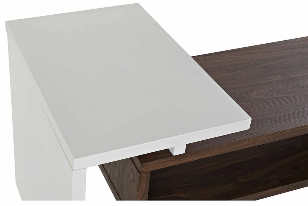 Τηλεόραση DKD Home Decor Λευκό Καφέ 110 x 60 x 58 cm