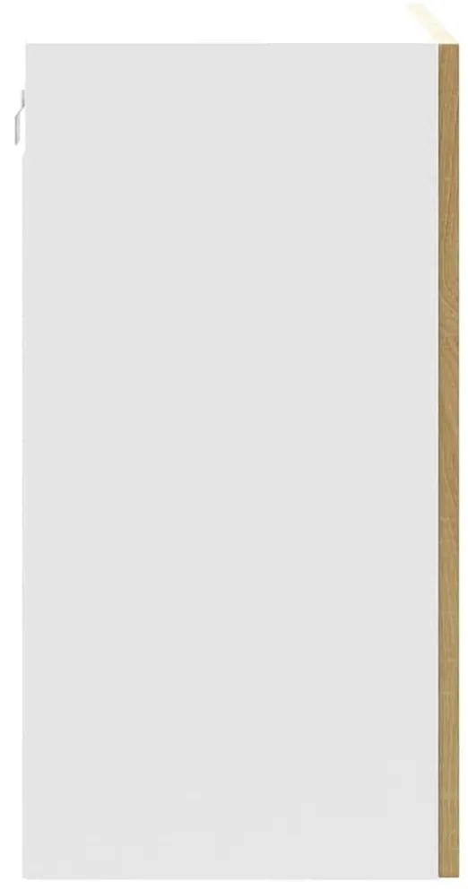 ντουλάπι τοίχου κουζίνας "Porto" Sonoma Oak Engineered Wood - Καφέ