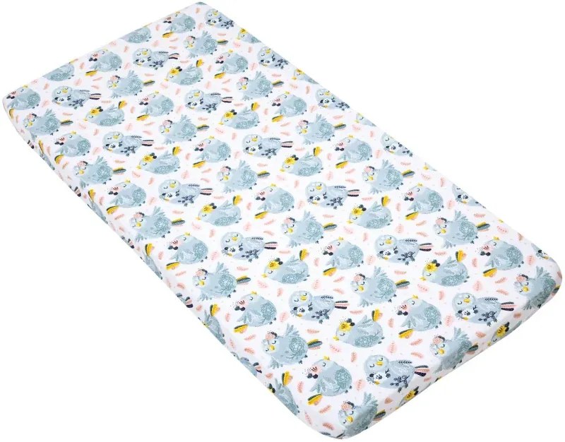 Σεντόνι με λάστιχο Baby Bird 70x140cm