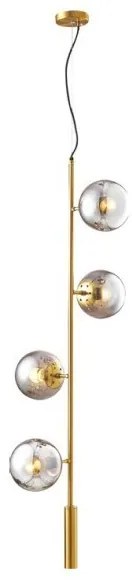 Κρεμαστό Φωτιστικό Οροφής Χρυσό 144-20001 Eurolamp-144-20001-Χρυσό 144-20001
