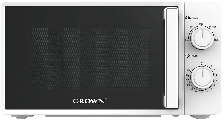 Crown CDMO-2092W Φούρνος μικροκυμάτων 20lt , 700W , Λευκός