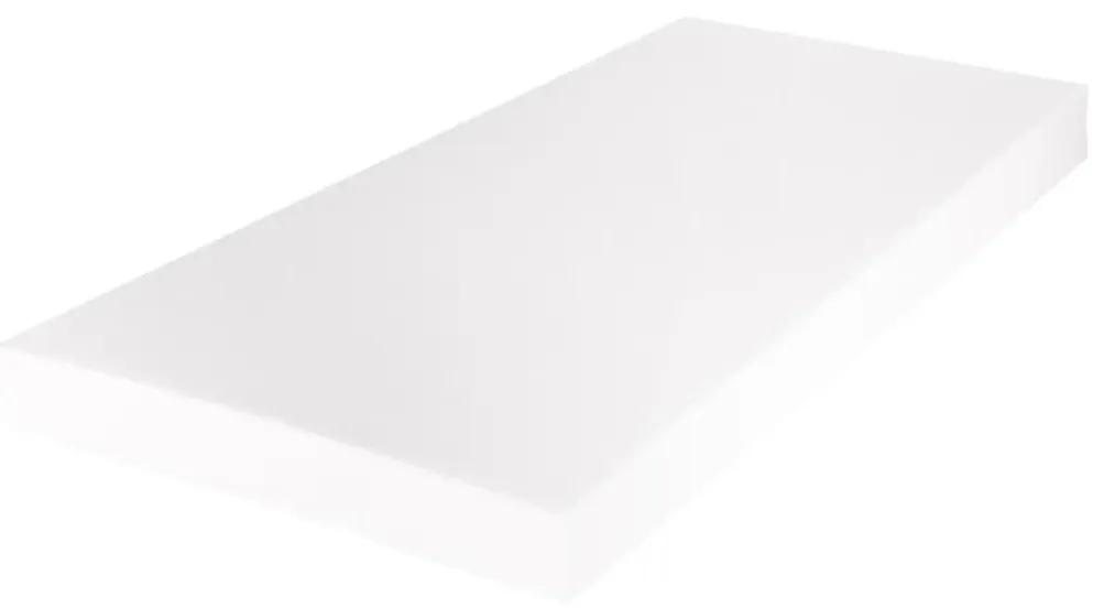 Στρώμα 200 x 140 x 17 εκ. με Προστατευτική Πλενόμενη Θήκη - Λευκό