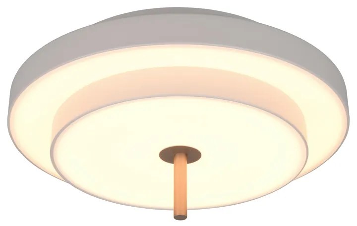 Φωτιστικό Οροφής Trio Lighting KEATON 640210176 Γκρι (Grey) 2300+3000+4000K