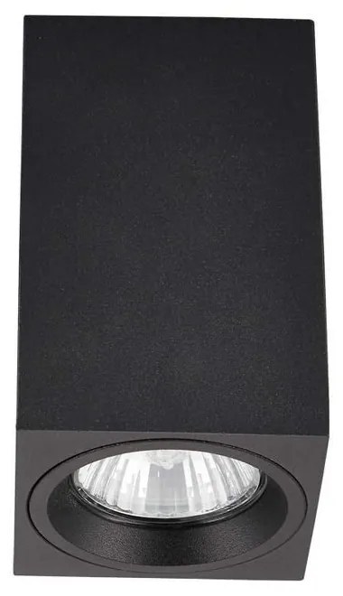 Φωτιστικό Οροφής - Σποτ Black 70x70x115mm VK/03057/B VKLed Aluminium