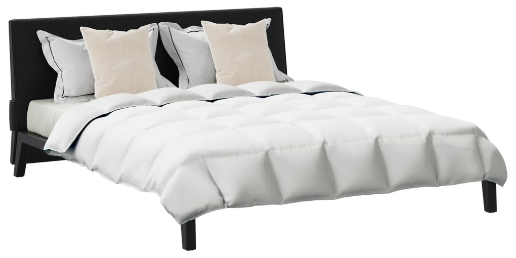 vidaXL Πάπλωμα Άλλο 3 pcs Λευκό 240 x 200 cm Πούπουλο