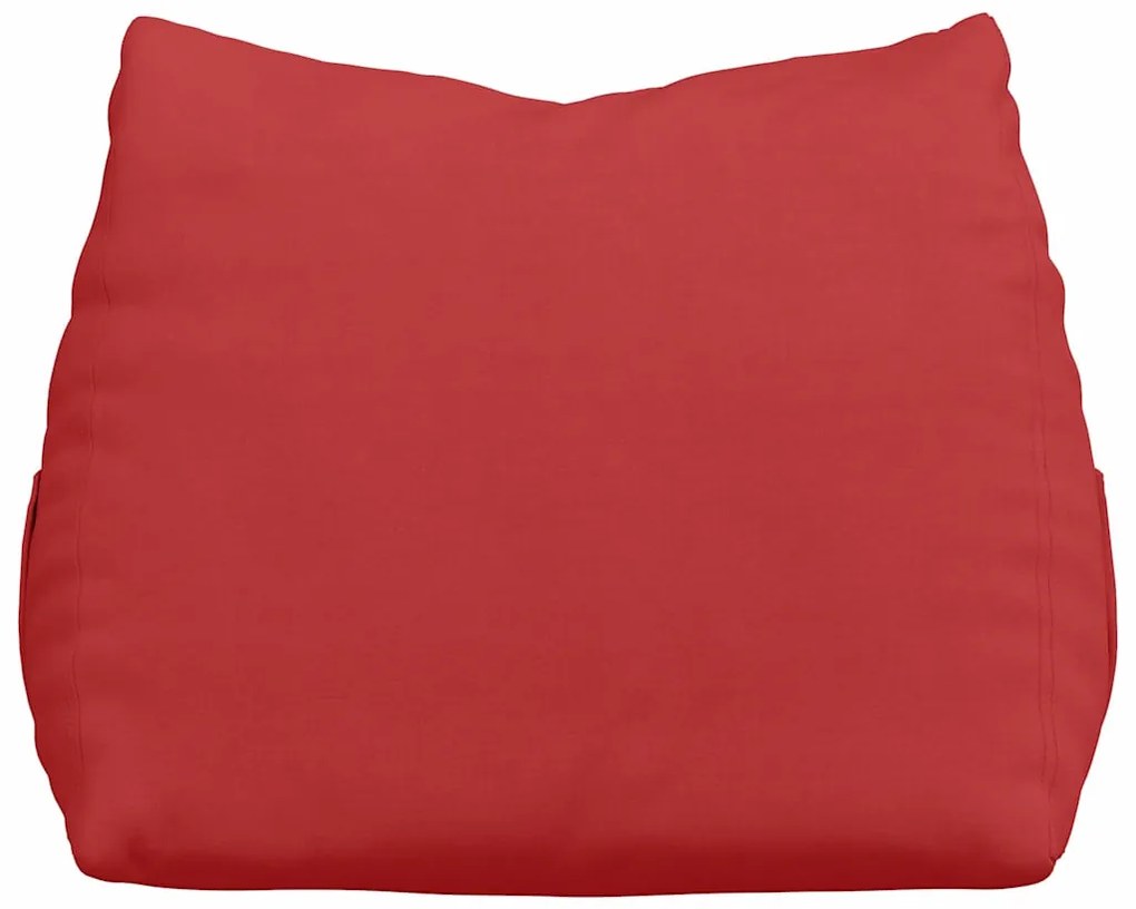 vidaXL Μαξιλάρι Πλάτης Κόκκινο 60 x 20 x 50 εκ. ύφασμα