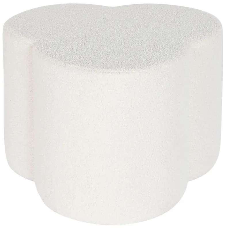 Υποπόδια DKD Home Decor Λευκό 53 x 53 x 40 cm