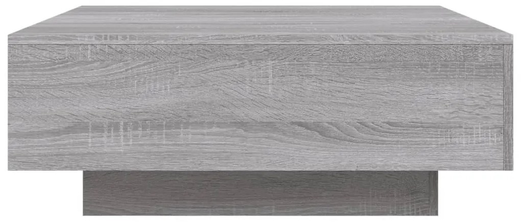 vidaXL Τραπεζάκι Σαλονιού Γκρι Sonoma 80x80x31 εκ. Επεξεργασμένο Ξύλο