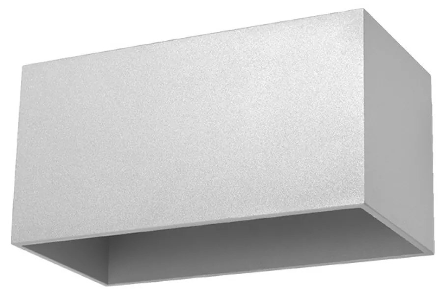 Sollux Φωτιστικό τοίχου Quad 2,αλουμίνιο,2xG9/40w