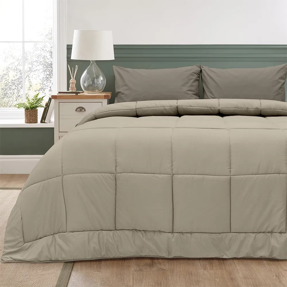 LINO ΠΑΠΛΩΜΑ COLCHA BEIGE 220X240