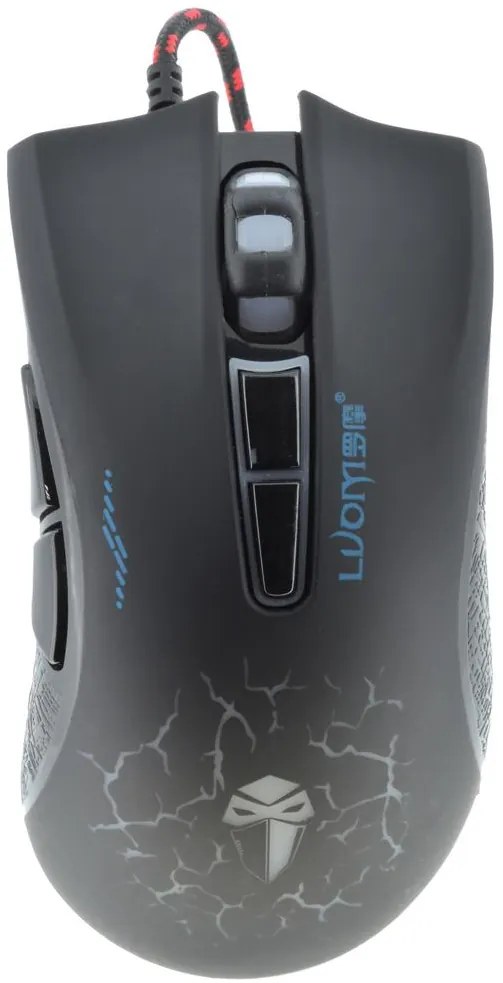 Ενσύρματο Ποντίκι Keywin Mechanical Gaming Mouse Luom G30 με 7 Πλήκτρα και 2500 DPI Μαύρο