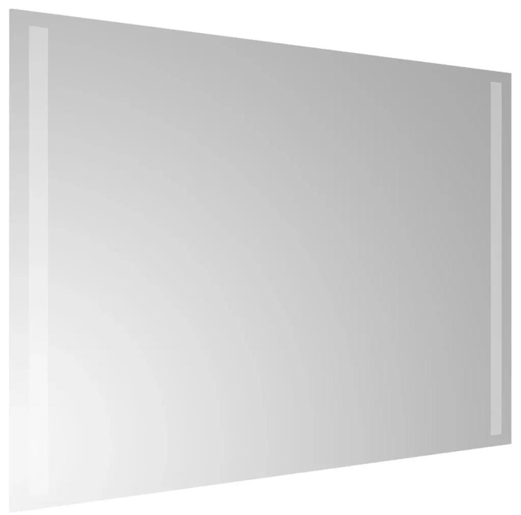 Καθρέφτης Μπάνιου με LED 70x50 εκ. - Διαφανές