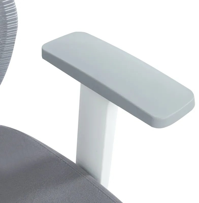 Καρέκλα γραφείου διευθυντή Commend pakoworld λευκό - γκρι