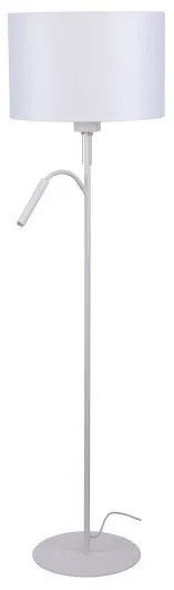 Επιδαπέδιο Φωτιστικό 1xE27 1xG9 Λευκό Ύφασμα Reading Light Hotel Plus 9074 Nowodvorski-9074-Λευκό 9074