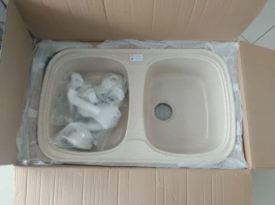 Sanitec Classic 312 Granite Beige Νεροχύτης SAN.312.10.GBE