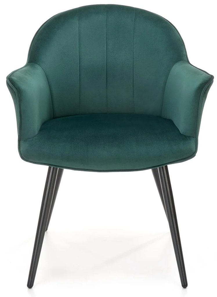 K468 chair dark green DIOMMI V-CH-K/468-KR-C.ZIELONY