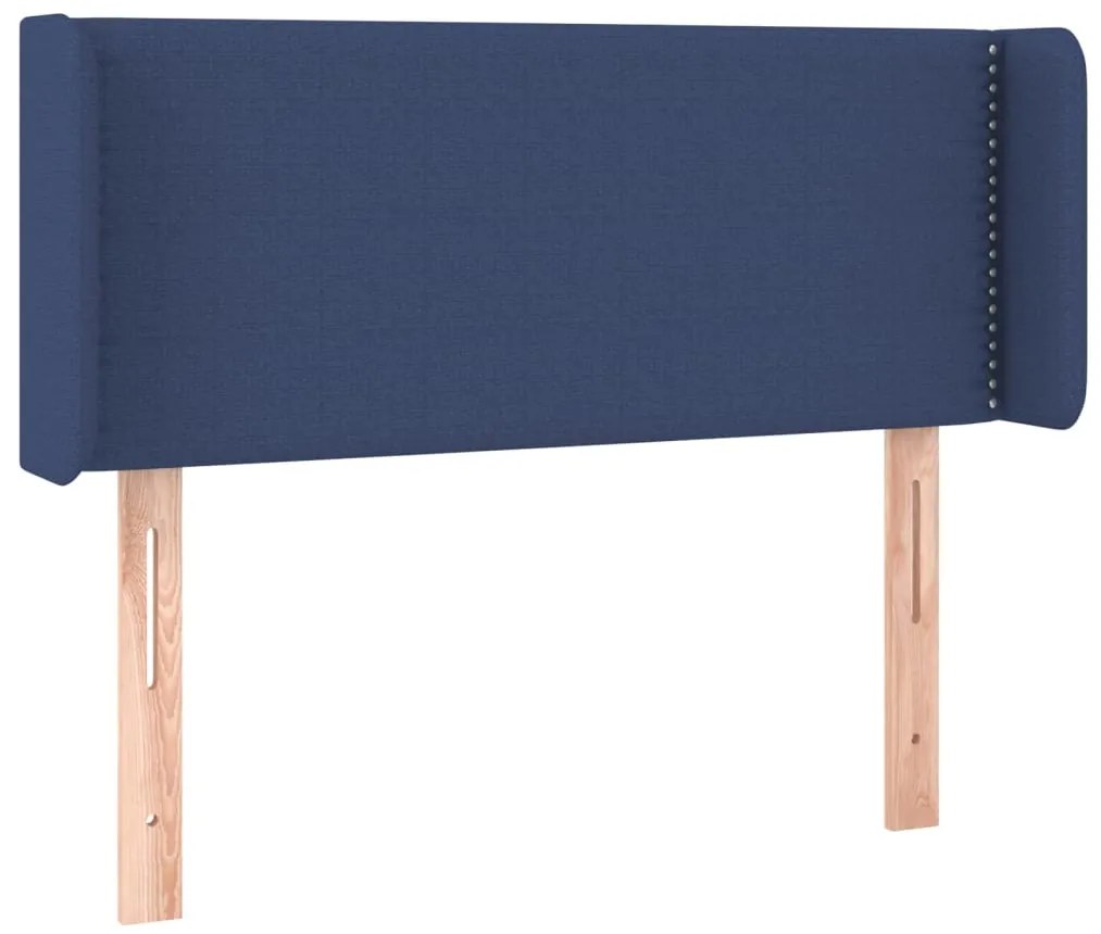 vidaXL Κεφαλάρι με Πτερύγια Μπλε 103x16x78/88 εκ. Υφασμάτινο