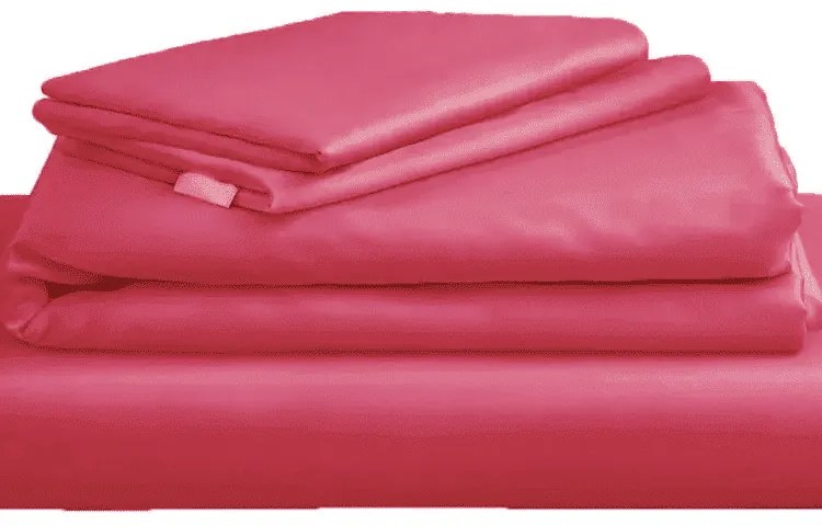 Ariete Casa Σετ Παπλωματοθήκη Βαμβακοσατέν 250 TC King Size 240×260 – Lux Home Κυπαρισσί/Magenta/Φούξια