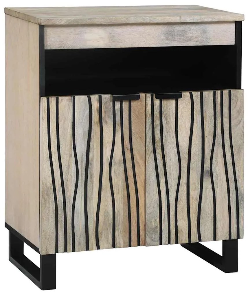 Ντουλάπες & ράφια αποθήκευσης μέσων Λευκό και Μαύρο