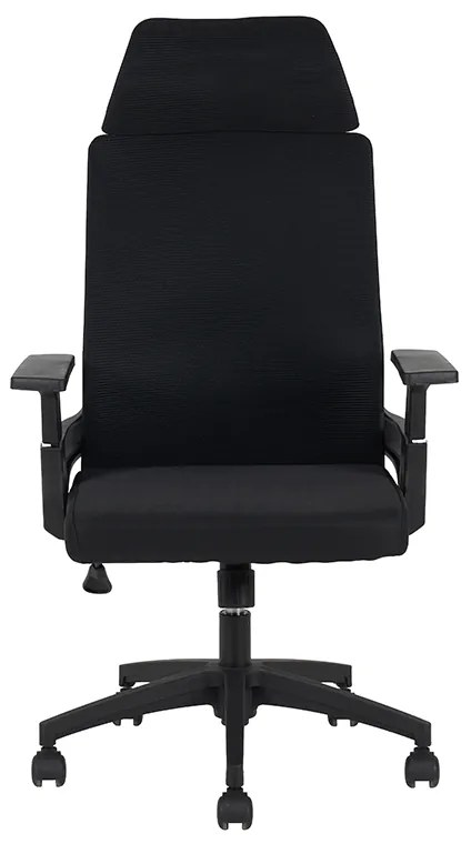 A9925 ΜΑΥΡO MESH ΠΟΛΥΘΡΟΝΑ ΓΡΑΦΕΙΟΥ 64X60X43-110/52-119εκ.