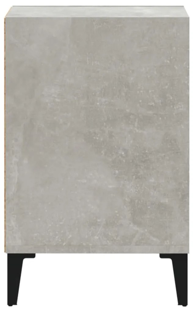 vidaXL Έπιπλο Τηλεόρασης Γκρι Σκυρ. 100x35x55 εκ. Επεξ. Ξύλο