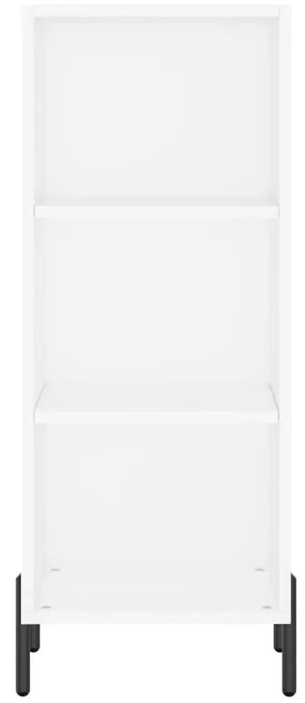 Ντουλάπι Λευκό 34,5x32,5x90 εκ. Επεξεργασμένο Ξύλο - Λευκό