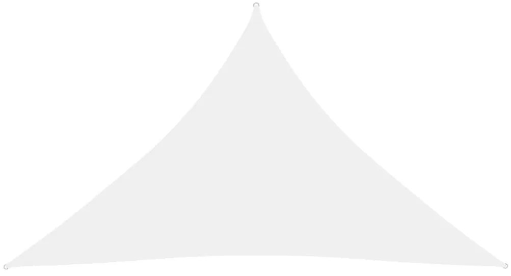 Πανί Σκίασης Τρίγωνο Λευκό 4 x 4 x 5,8 μ. από Ύφασμα Oxford - Λευκό