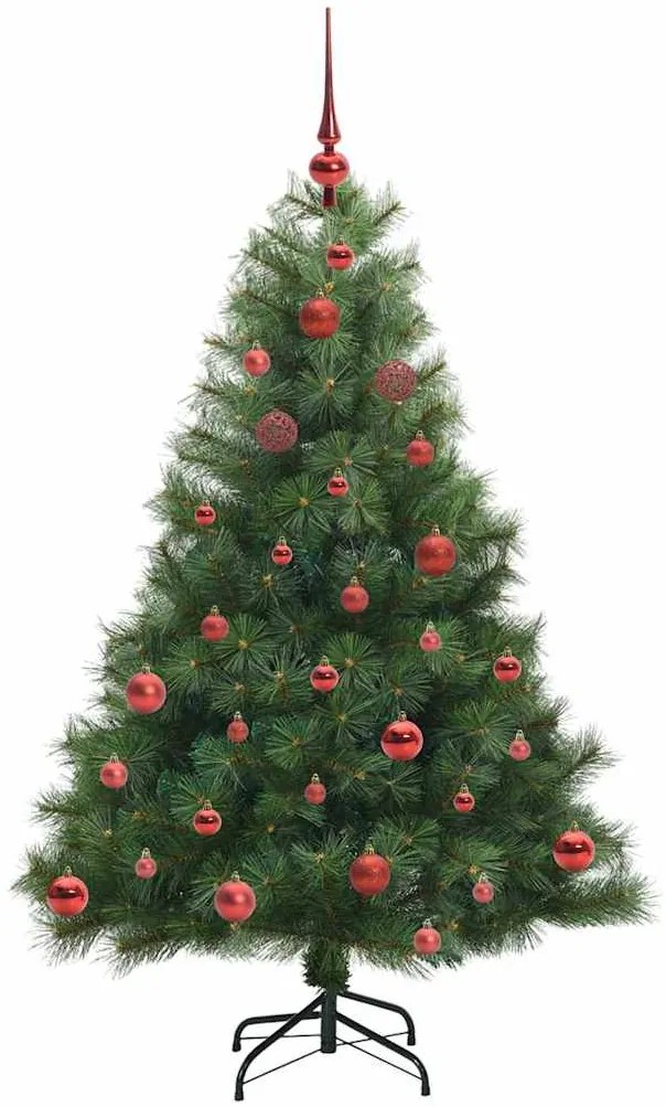 vidaXL Τεχνητό Χριστουγεννιάτικο Δέντρο Πράσινο 150 cm ΠΕ και PVC