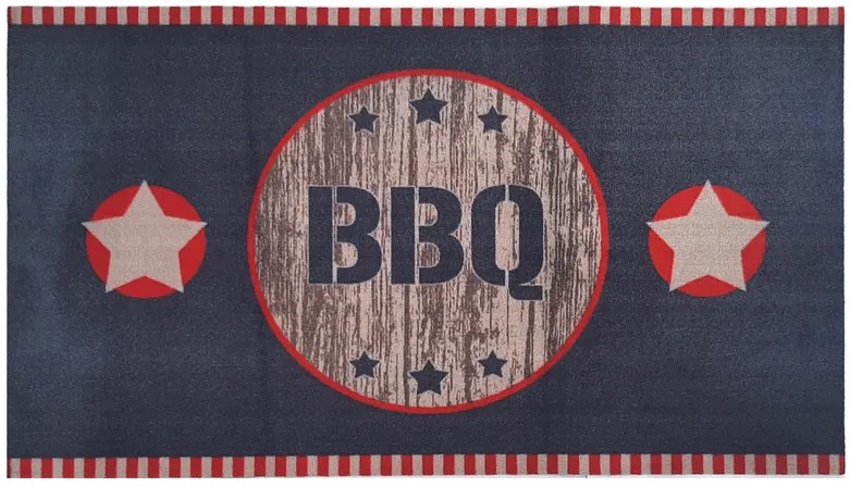 Πατάκι Κουζίνας BBQ MATS 530 BBQ 2-STARS WOOD (67X120) Sdim