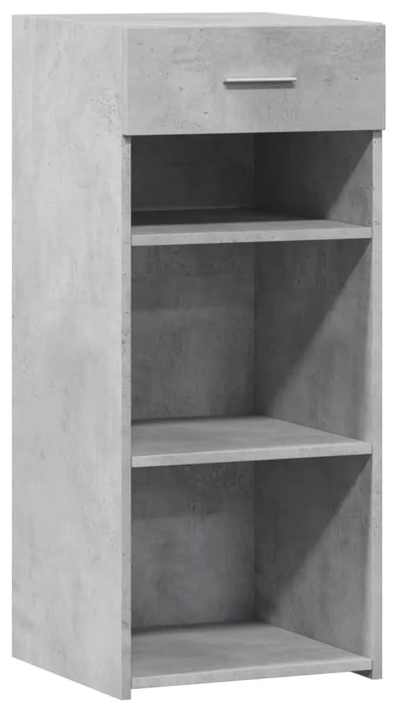 vidaXL Ντουλάπι Γκρι Σκυροδέματος 40x42,5x93 εκ. Επεξεργασμένο Ξύλο