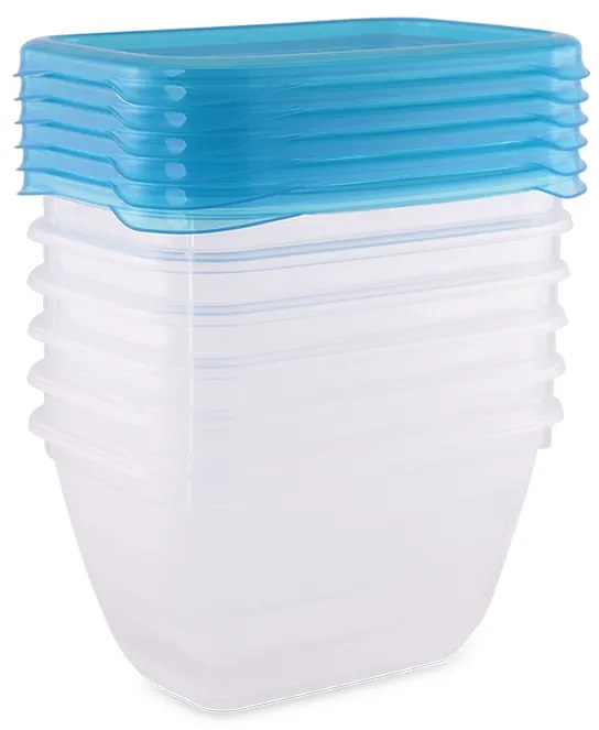 LORELLI ΔΟΧΕΙΑ ΤΡΟΦΙΜΩΝ ΟΡΘΟΓΩΝΙΑ ΣΕΤ 6 ΤΜΧ  0.25L 1023063