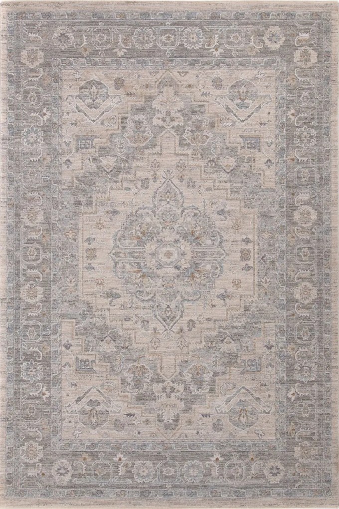 Χαλί Tabriz 647 Light Grey Royal Carpet 140X190cm