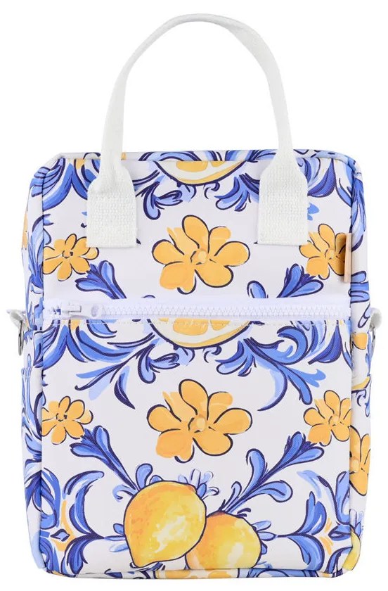 Τσάντα Φαγητού Ισοθερμική PVC Leather Amalfi Coast 7lt-20x14x27εκ. Save The Aegean Estia 01-32975