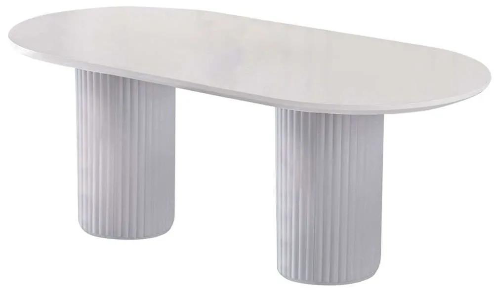 Τραπέζι Li 974NMB1739 200x100x77cm White Mdf,Ξύλο