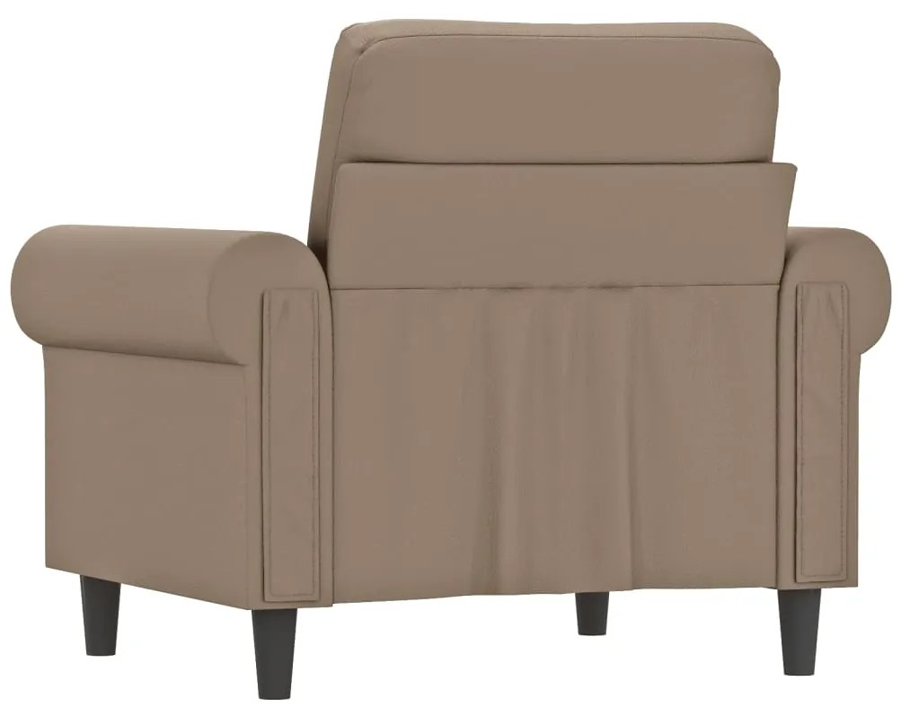 vidaXL Πολυθρόνα Καπουτσίνο 60 εκ. Συνθετικό δέρμα