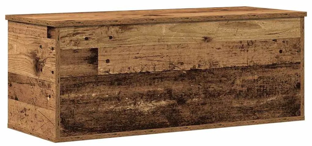 vidaXL Κουτί Αποθήκευσης από Παλιό Ξύλο 90x35x35 εκ.