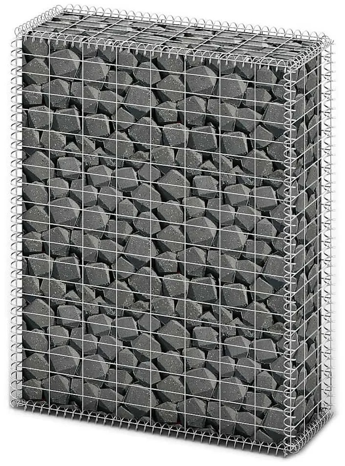 vidaXL Συρματοκιβώτιο 100 x 80 x 30 εκ. Γαλβανισμένο Σύρμα με Καπάκια