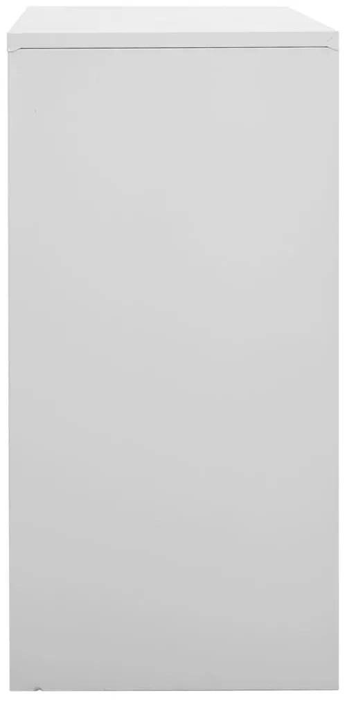 vidaXL Φοριαμοί 5 τεμ. Ανοιχτό Γκρι 90 x 45 x 92,5 εκ. Ατσάλινοι